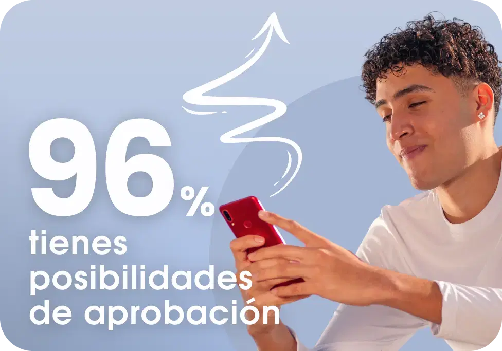 96% tienes posibilidades de aprobación